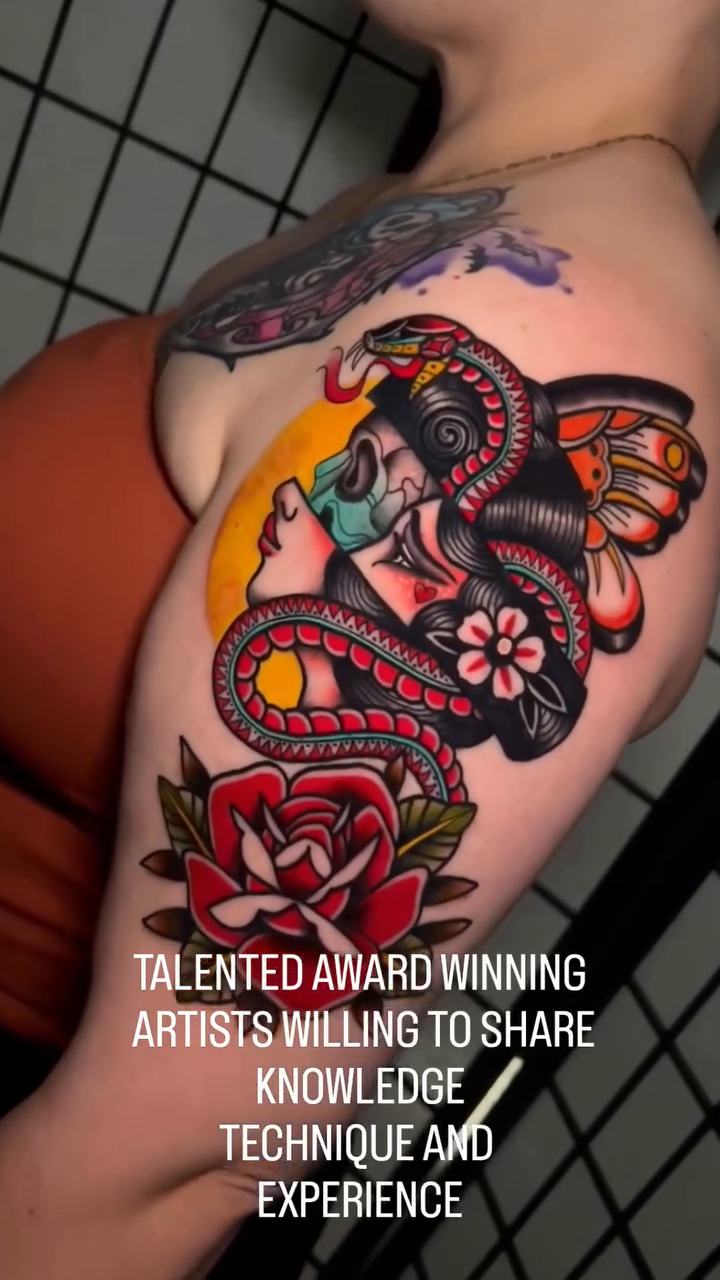 Tattoo by @fanaa_tattoos — american_traditional, illustrative
