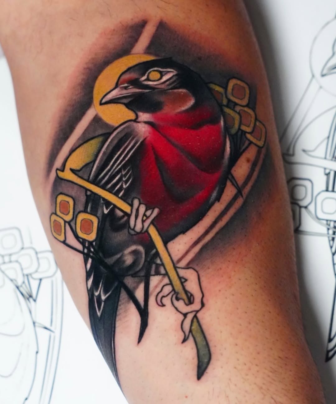 Tattoo by @jaxxkeslerinkk — american_traditional