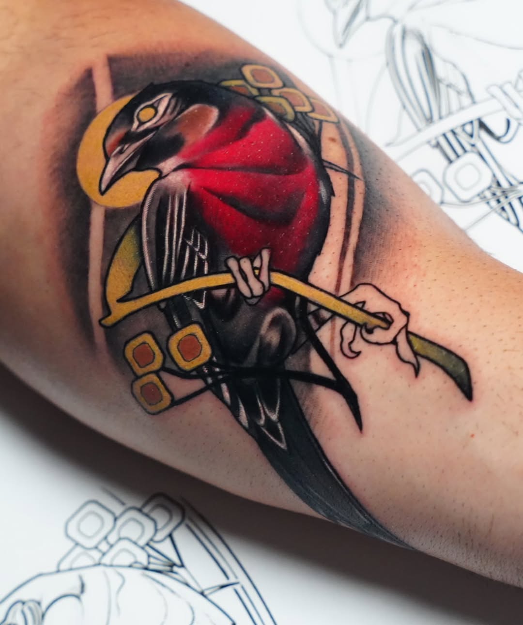 Tattoo by @jaxxkeslerinkk — neo_traditional