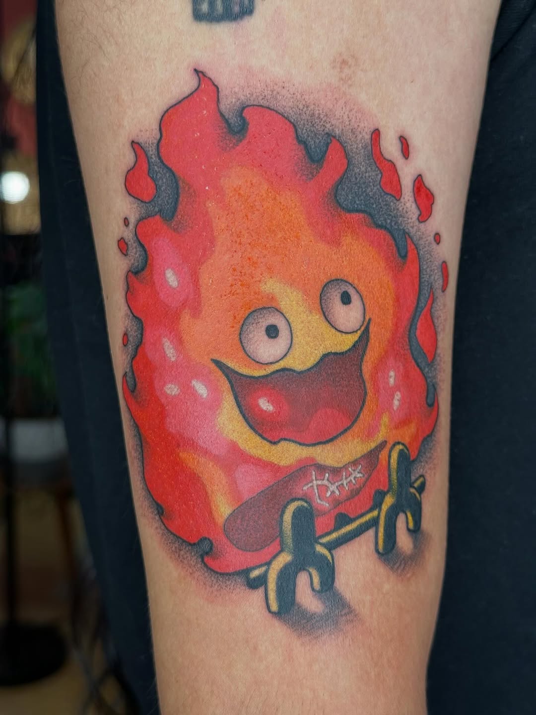 Tattoo by @mandyfostertattoos — illustrative, anime