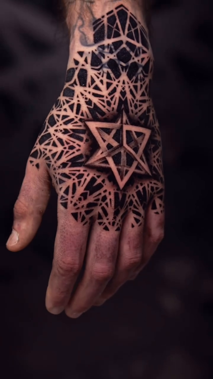 Tattoo by @ilyacascad — geometric, blackwork