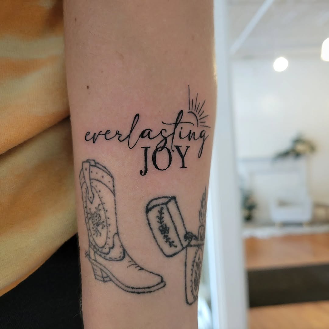 Tattoo by @solsticetattoonc β lettering_script