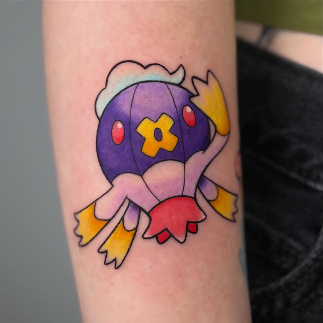 Tattoo by @darkodama — new_school, anime