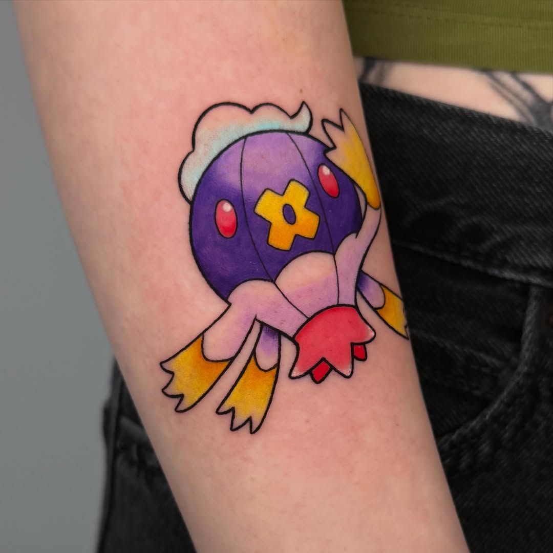 Tattoo by @darkodama — anime, new_school