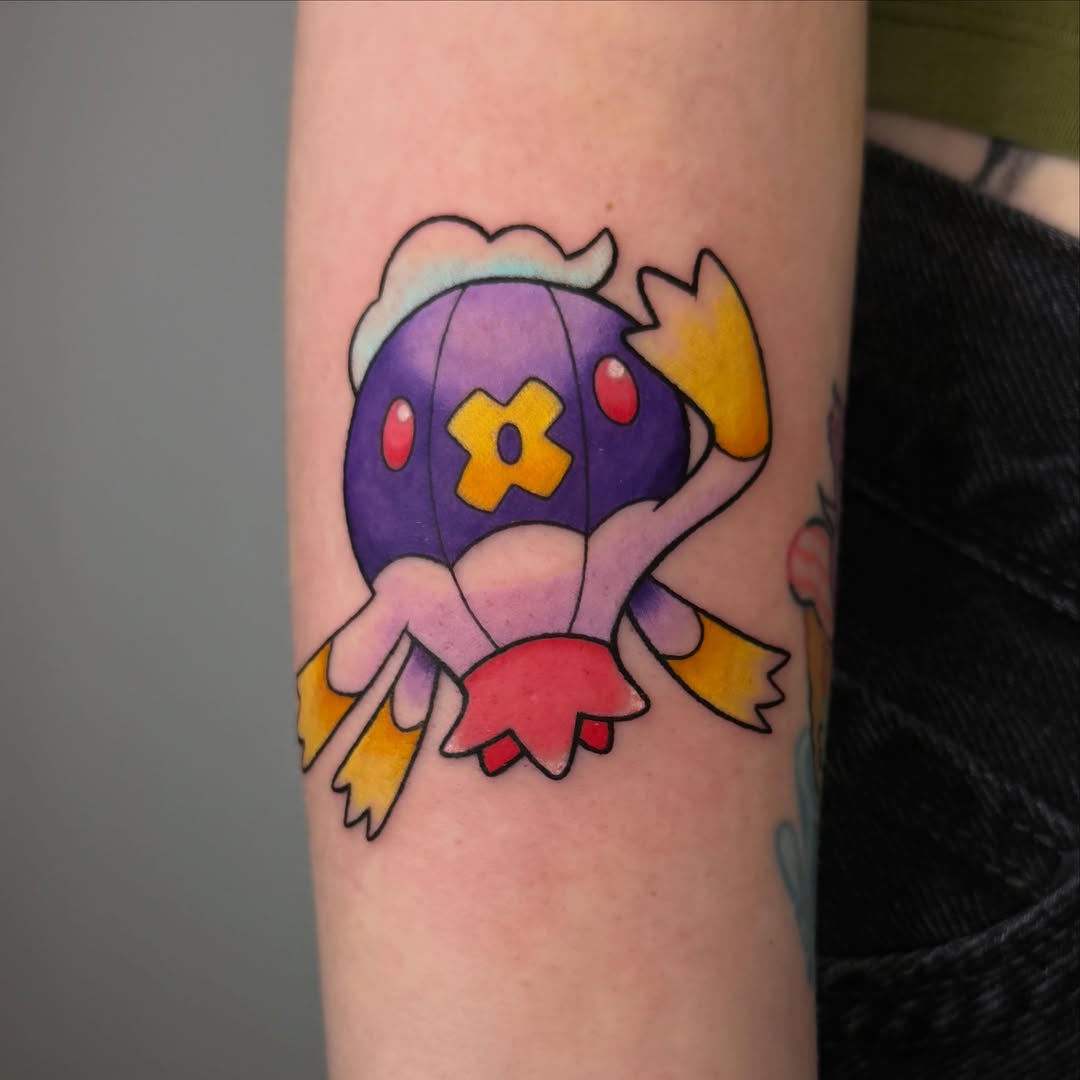 Tattoo by @darkodama — anime