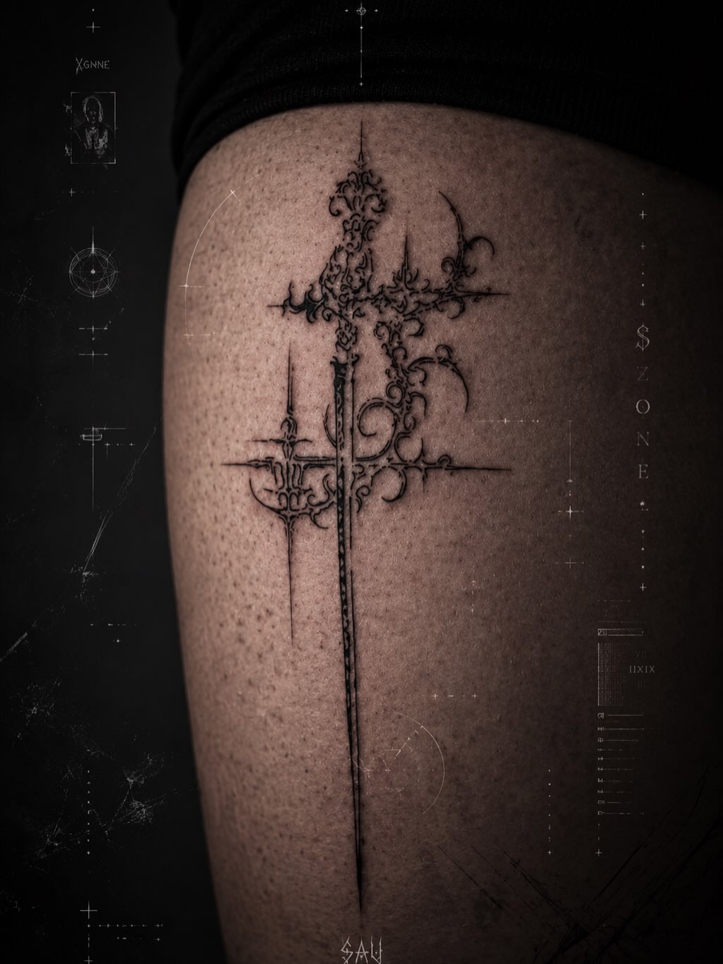 Tattoo by @sautattooo — fine_line, ornamental