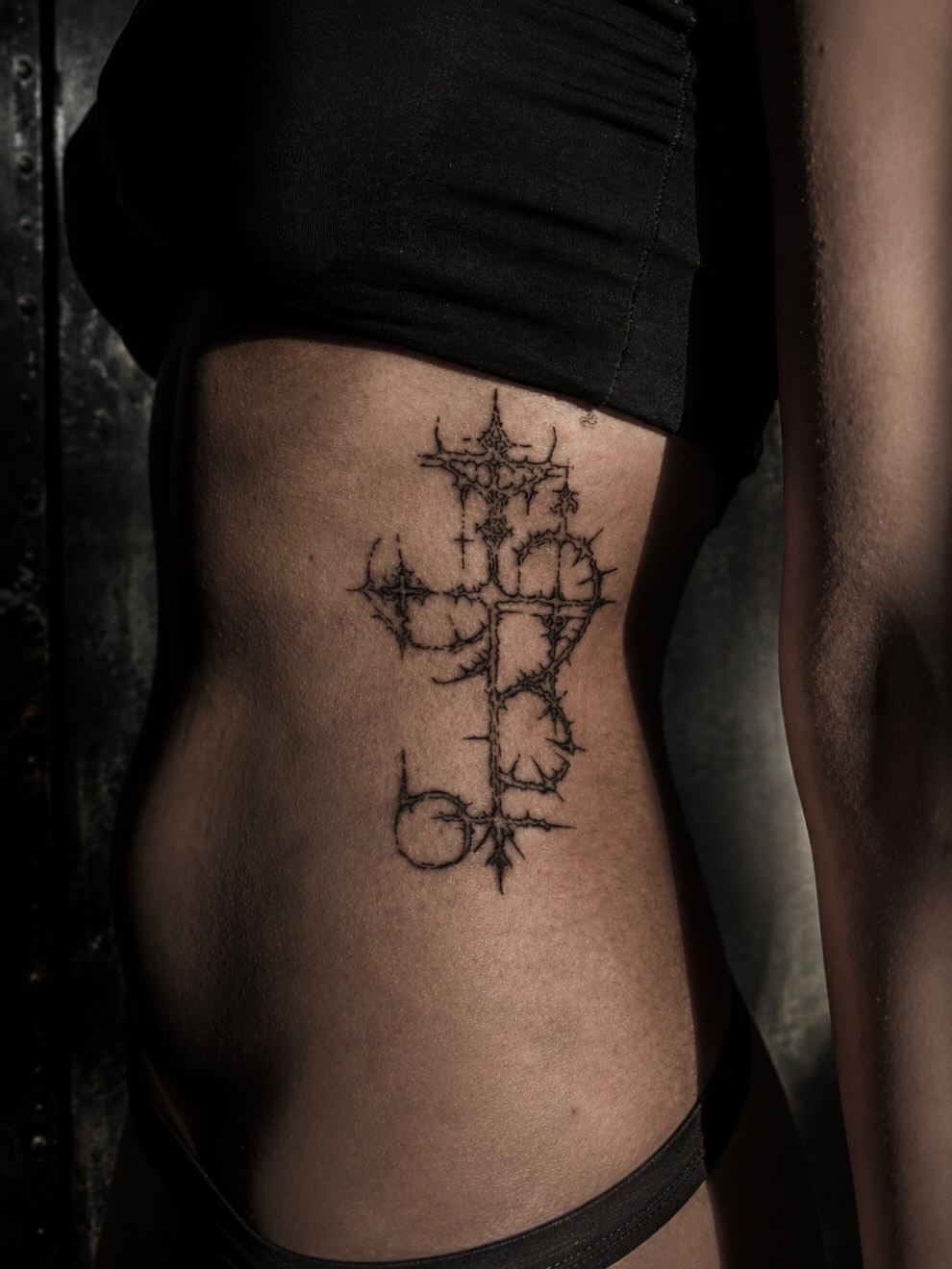 Tattoo by @sautattooo — blackwork, ornamental
