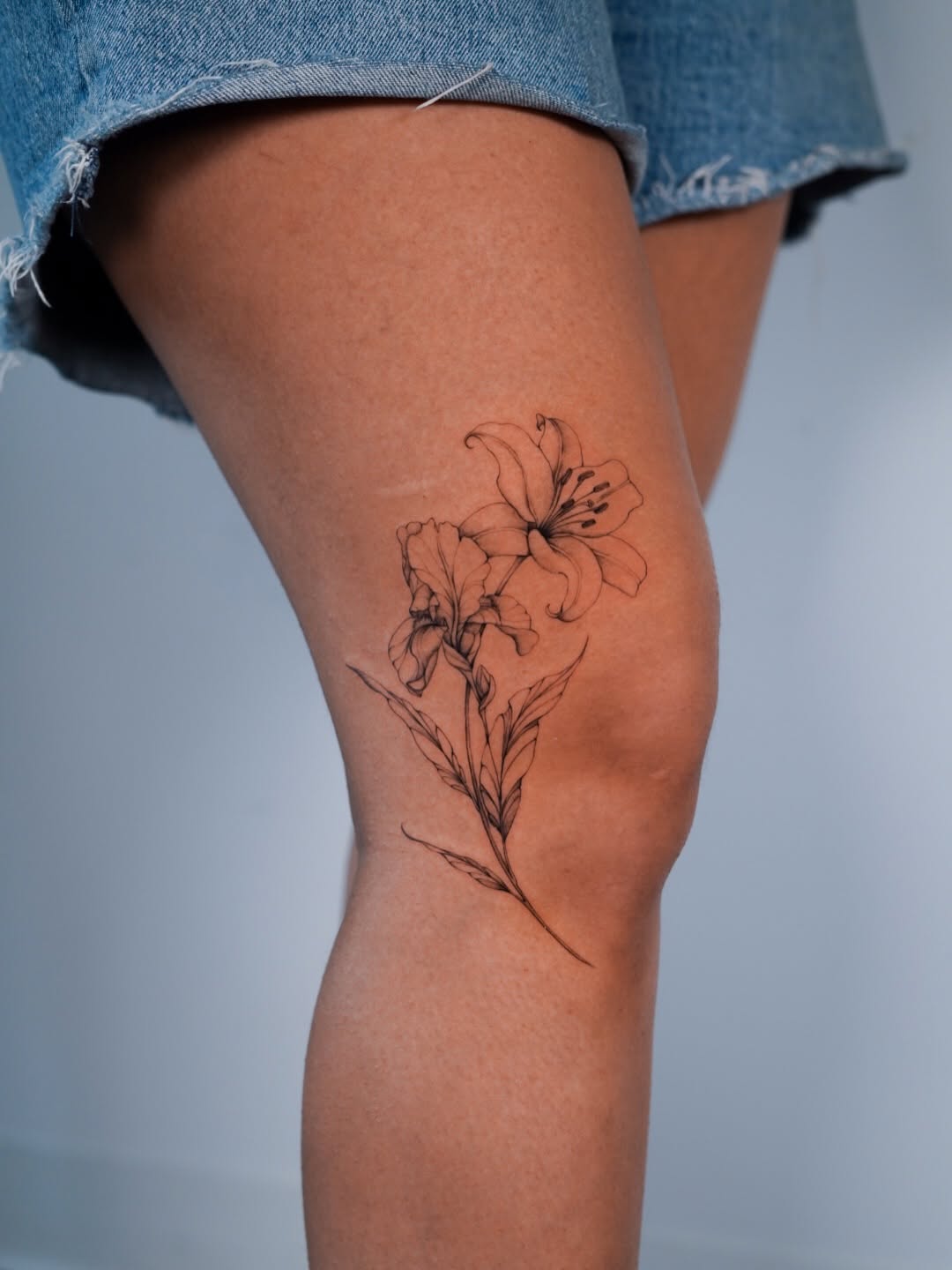 Tattoo by @morika.ink — fine_line