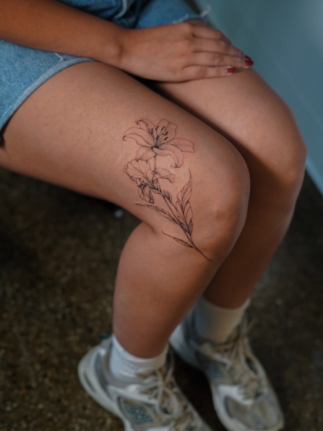 Tattoo by @morika.ink — fine_line