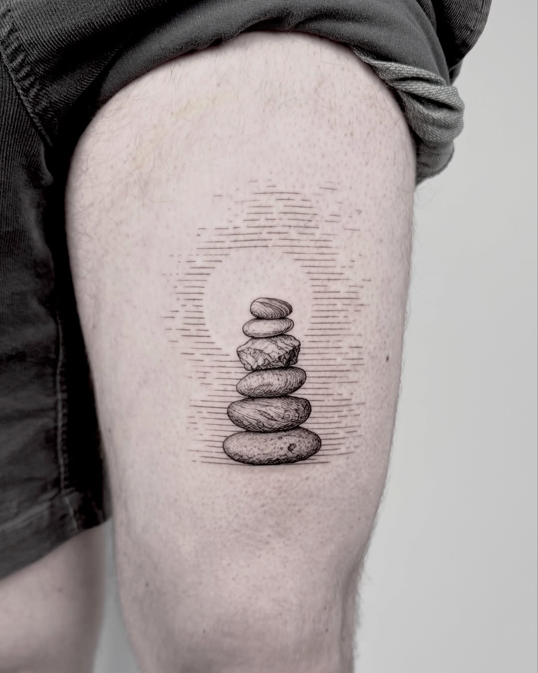 Tattoo by @krueger.ink — black_and_grey, realism