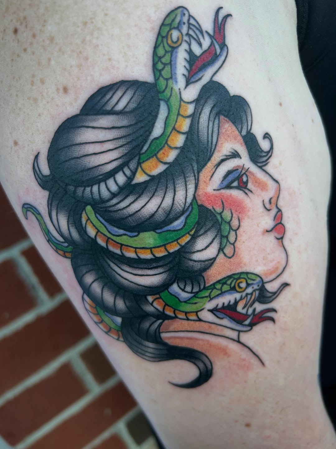 Tattoo by @chammertattoos — american_traditional, neo_traditional