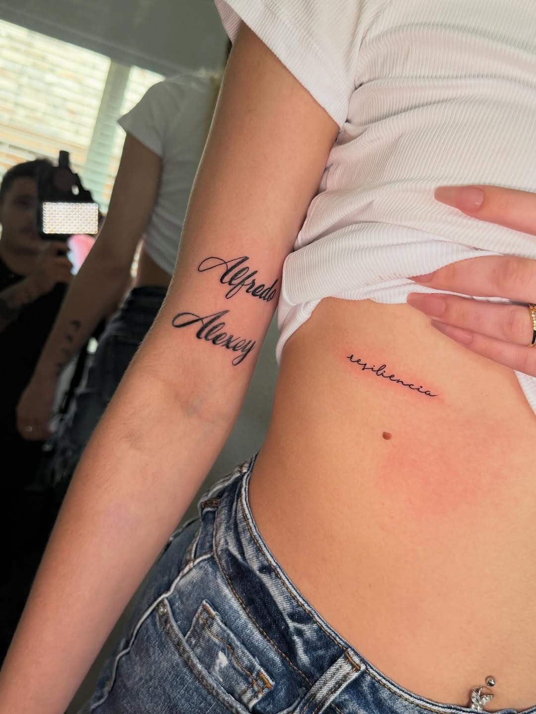 Tattoo by @ink_with_kiron β lettering_script, fine_line