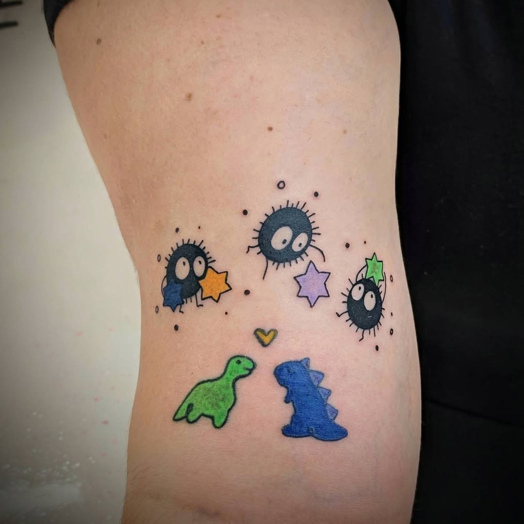 Tattoo by @rhitattoos โ anime