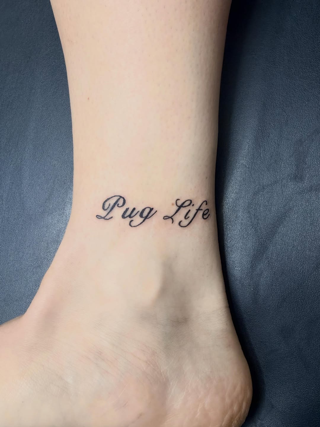 Tattoo by @ellaritattoos โ lettering_script, fine_line