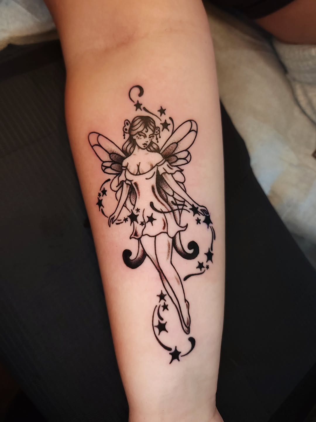 Tattoo by @maxinestewart — illustrative, black_and_grey
