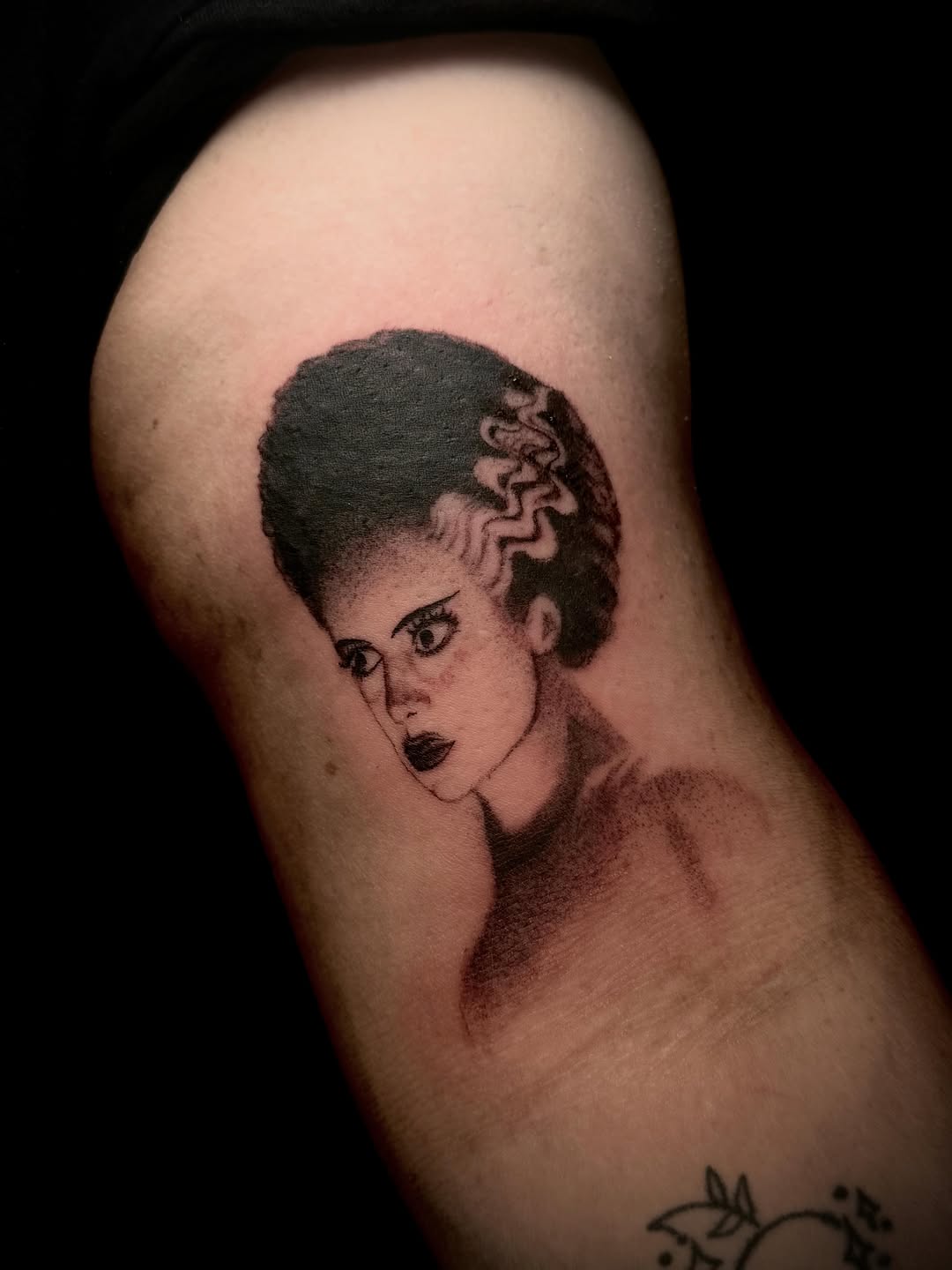 Tattoo by @vampirink.squid โ realism, black_and_grey
