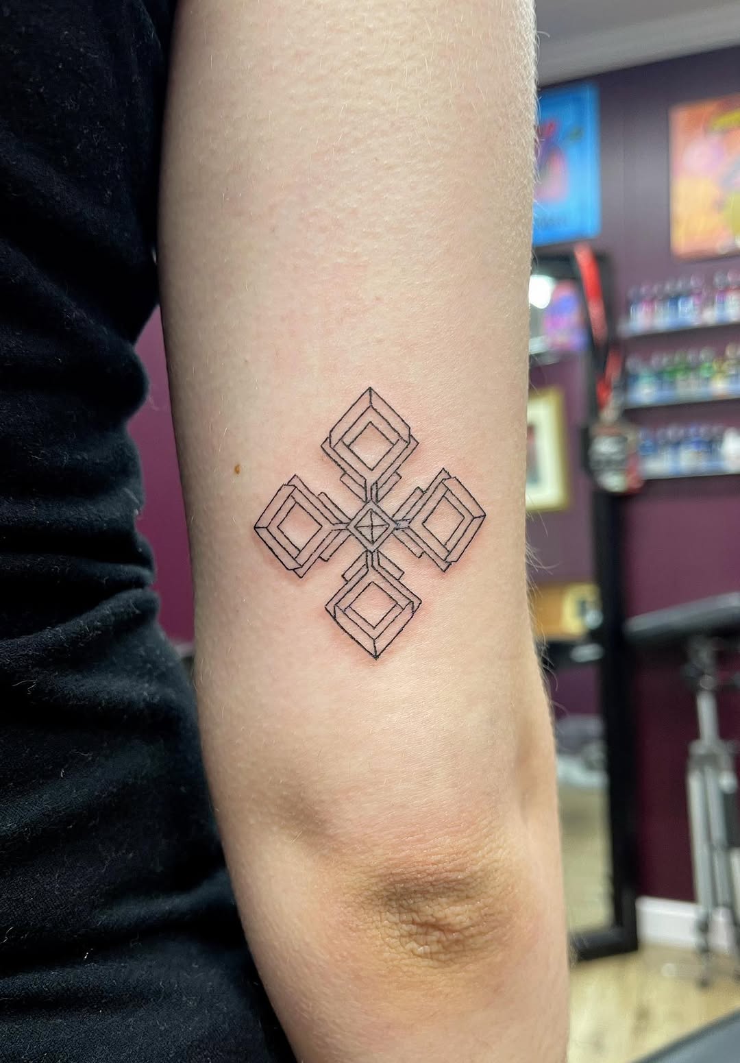 Tattoo by @briankirsch9 — geometric, ornamental