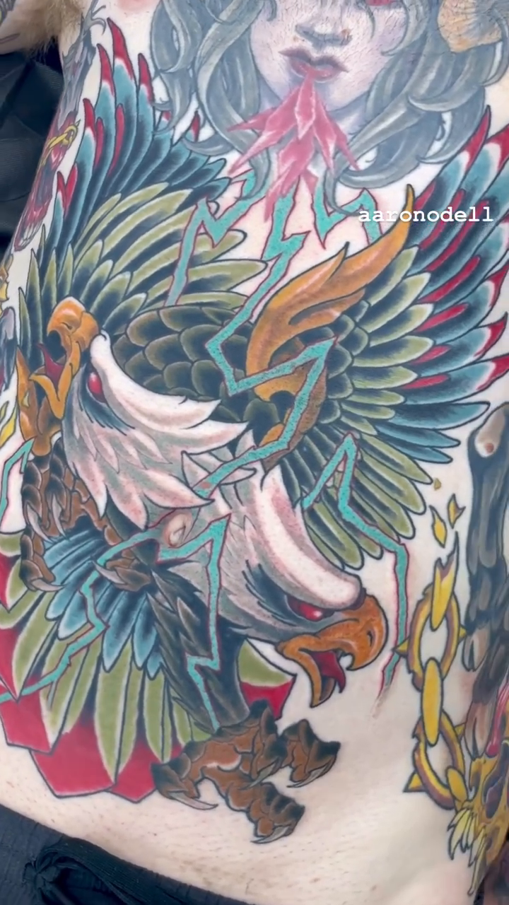 Tattoo by @aaronodell — neo_traditional, realism