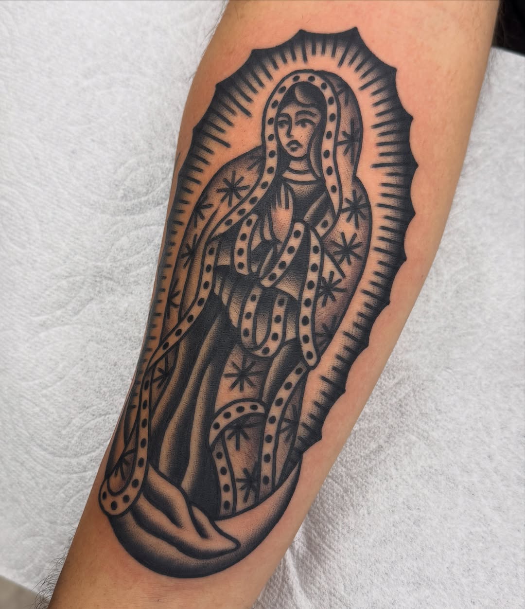 Tattoo by @joeyxtattoo — american_traditional, black_and_grey