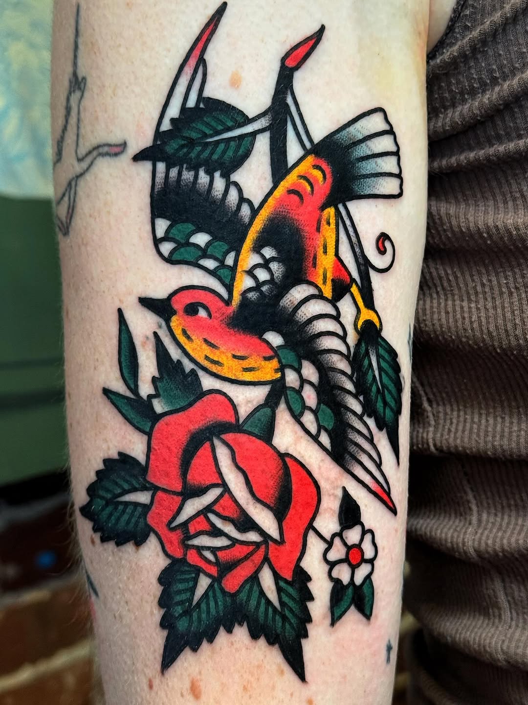 Tattoo by @tat2brain — american_traditional