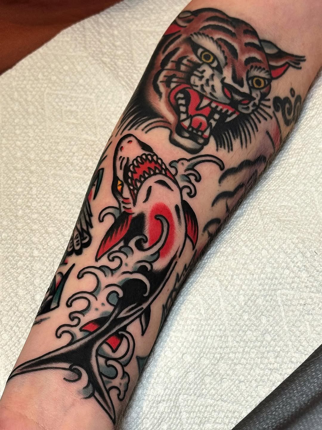 Tattoo by @tat2brain — american_traditional