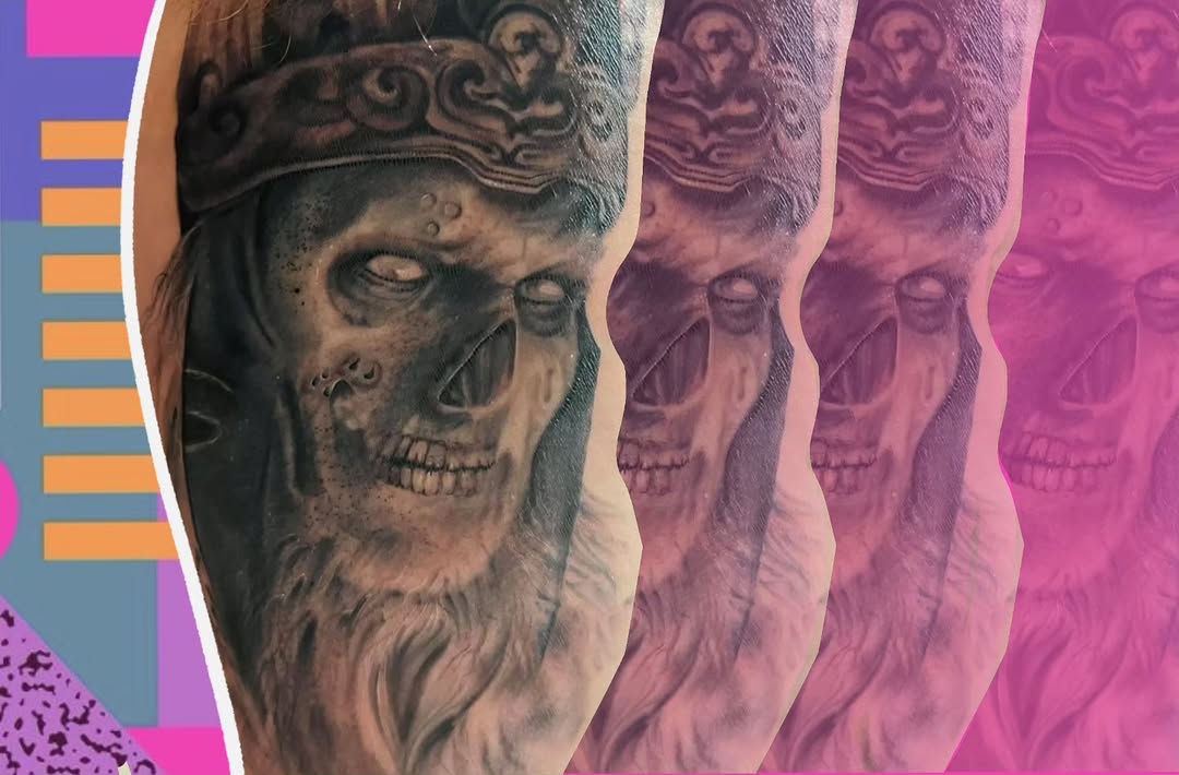 Tattoo by @thunder_scorpiontattoos โ realism, dark_realism