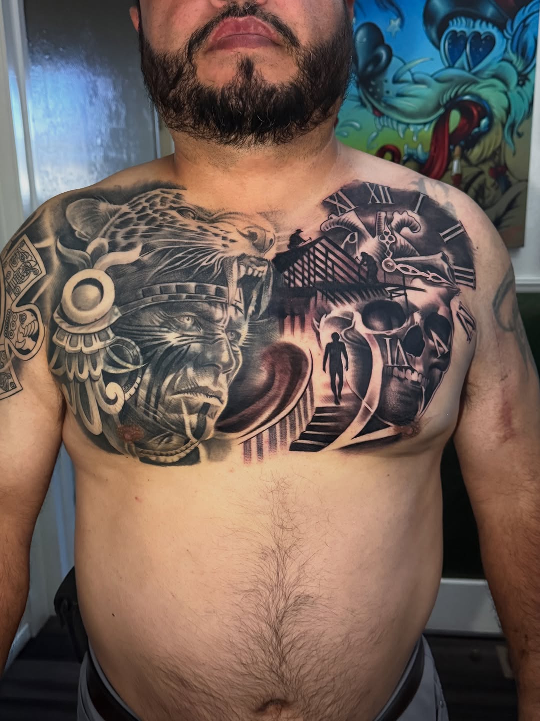 Tattoo by @tattoosbygonzo530 — black_and_grey, realism