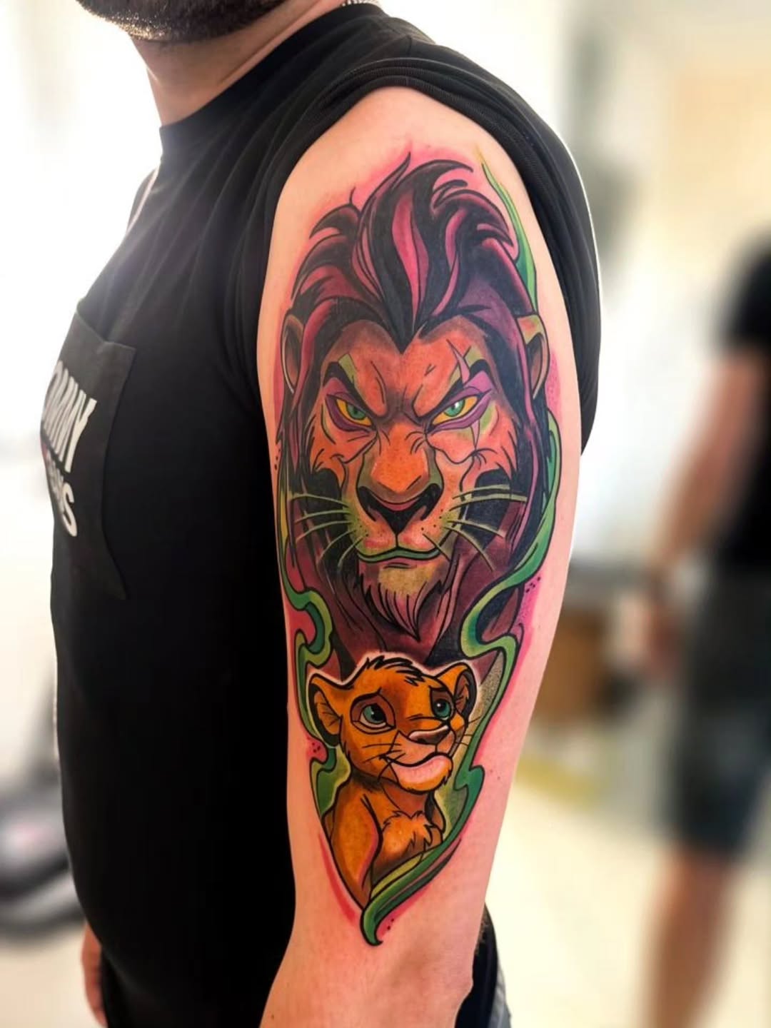 Tattoo by @andrea_osella_tattoo — new_school, anime