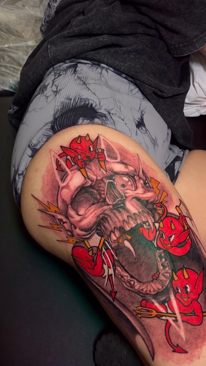 Tattoo by @ink.by.nick — neo_traditional, dark_realism