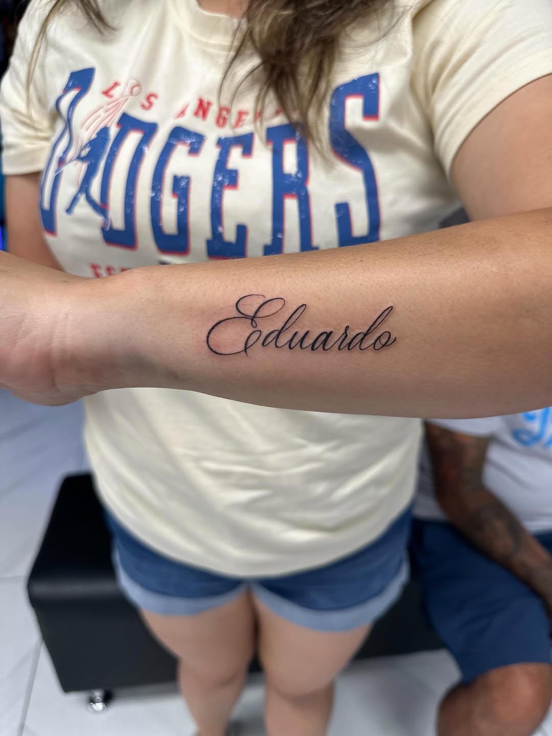 Tattoo by @viciousmarc — lettering_script, fine_line
