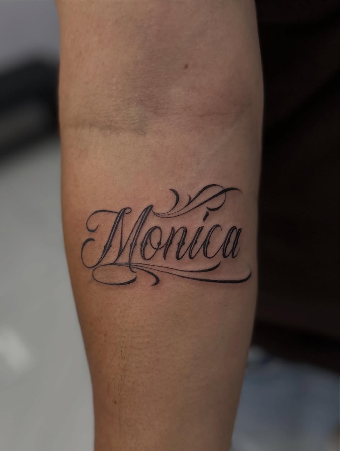 Tattoo by @viciousmarc — lettering_script