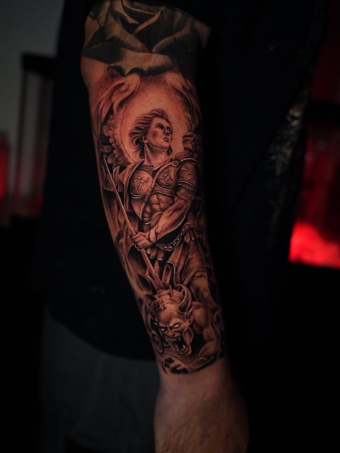 Tattoo by @estevez.ink — realism, black_and_grey