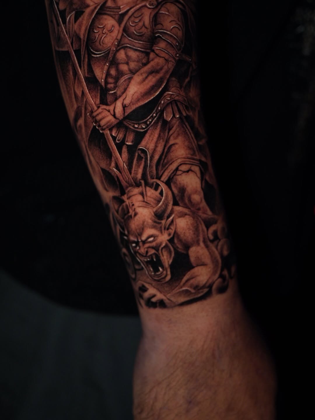 Tattoo by @estevez.ink — realism, black_and_grey