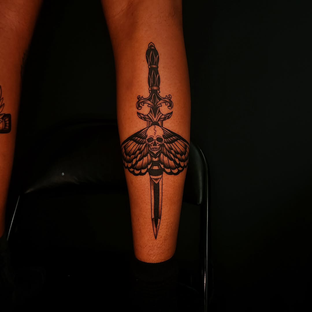 Tattoo by @yuhsintattoos โ illustrative, black_and_grey