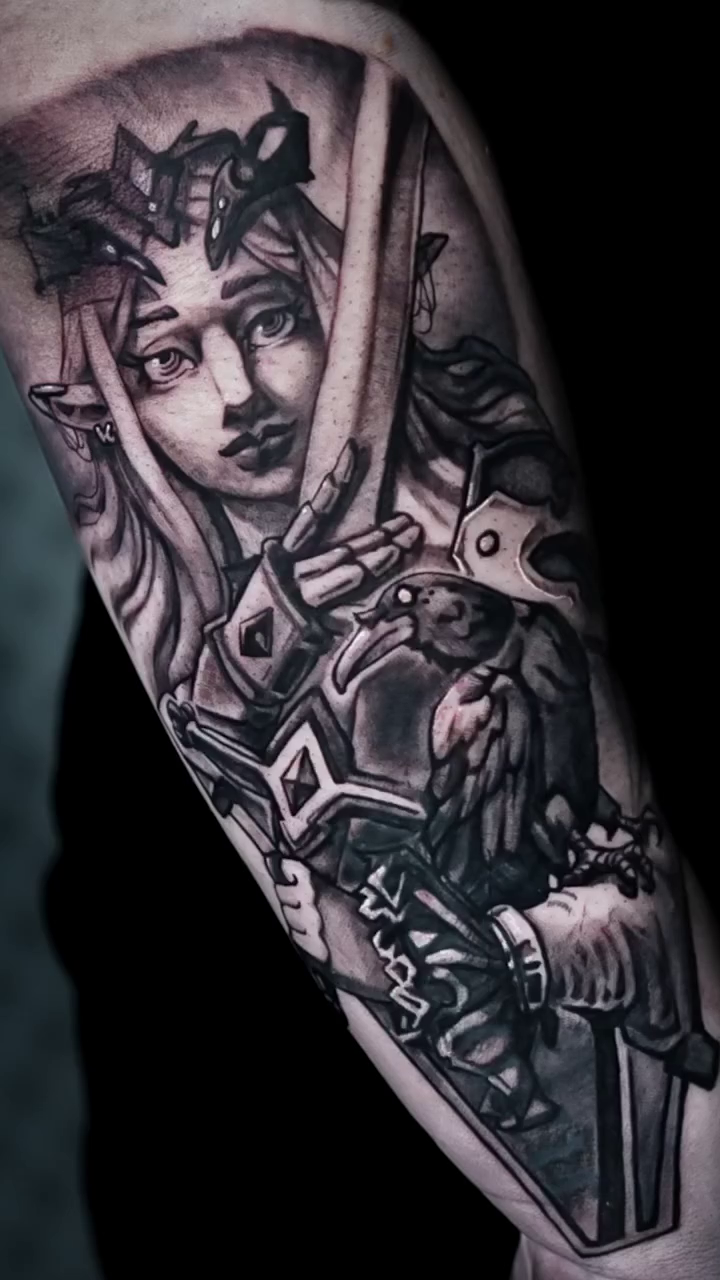 Tattoo by @bo_wins_art β black_and_grey