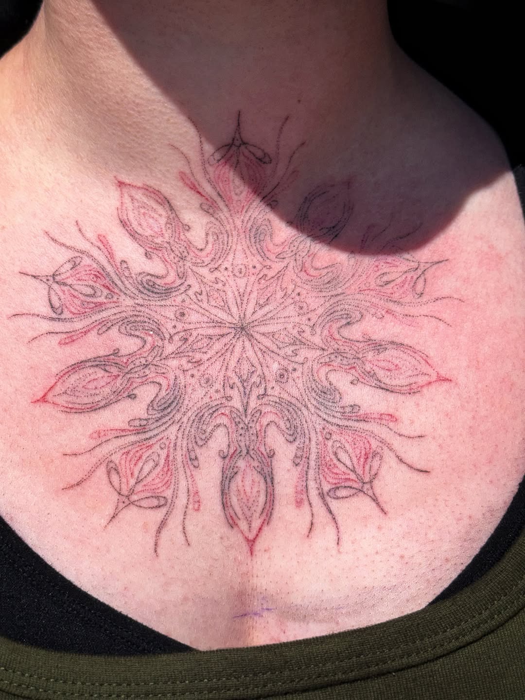 Tattoo by @jademycelia β fine_line, dotwork