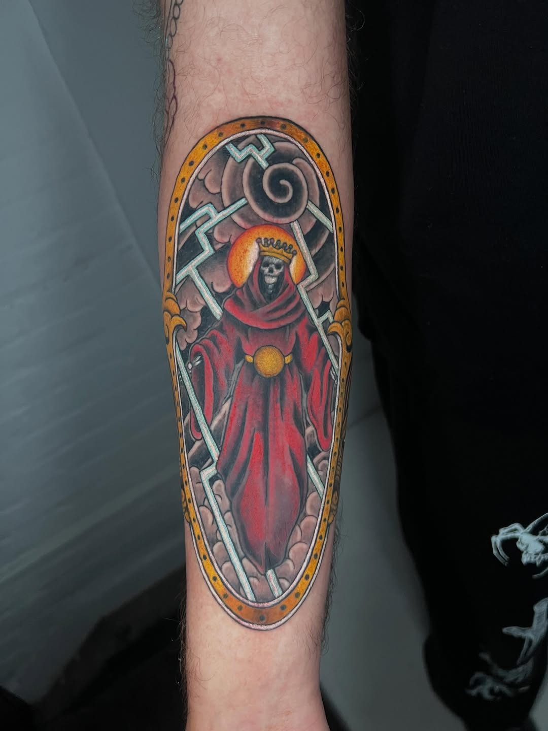 Tattoo by @yur.da.sells.blackwork — neo_traditional, dark_realism
