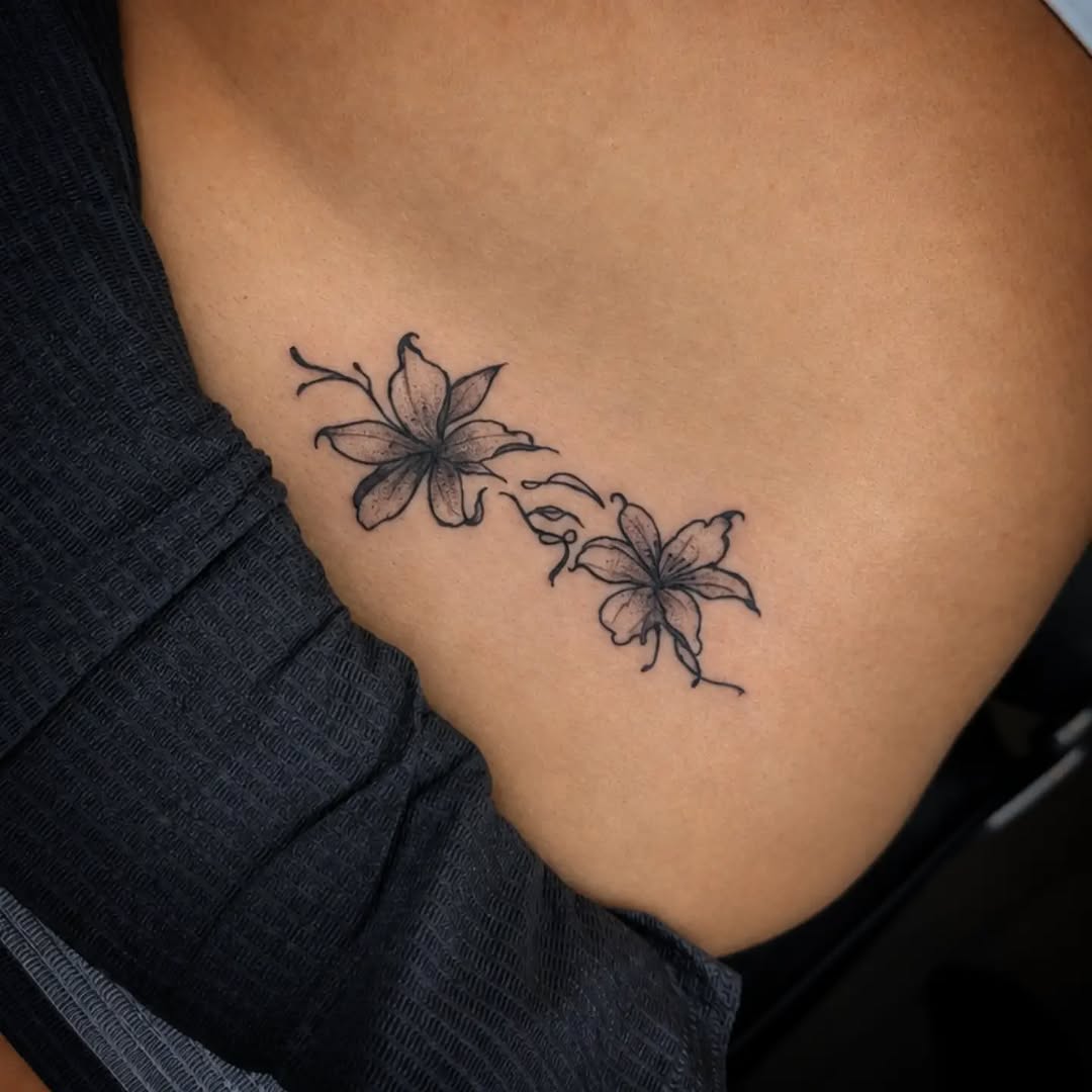 Tattoo by @baris.tattoos — fine_line, black_and_grey