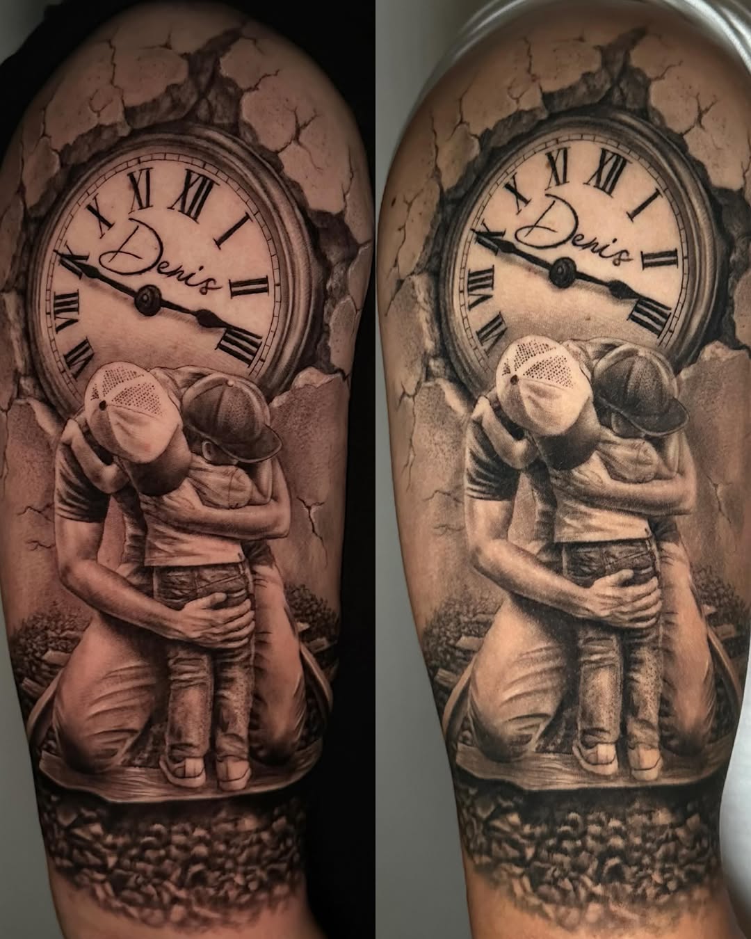 Tattoo by @cipri.suciutattoo — realism, black_and_grey