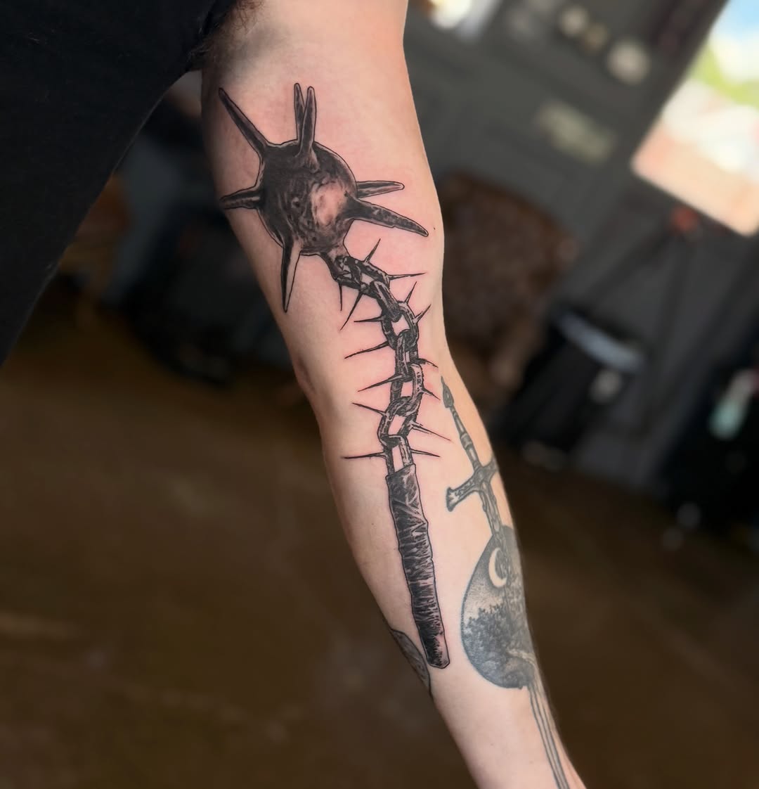 Tattoo by @mileshaysmith_ttt — blackwork, realism