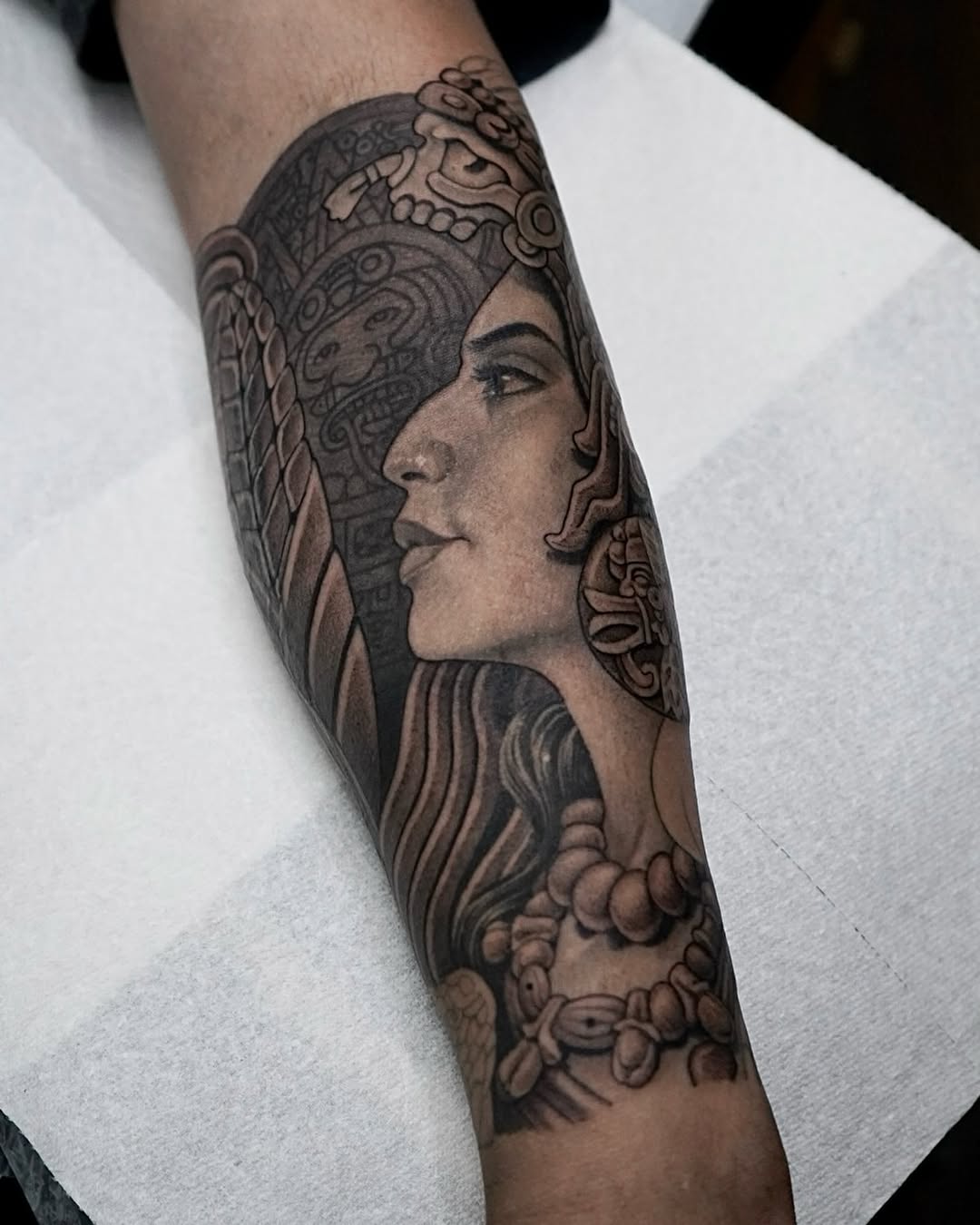 Tattoo by @tony.cruz.tattoo — realism, black_and_grey