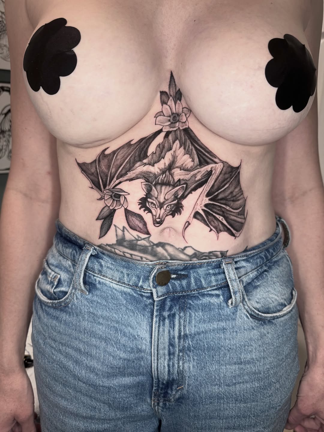 Tattoo by @needlerelic_tattoo — black_and_grey