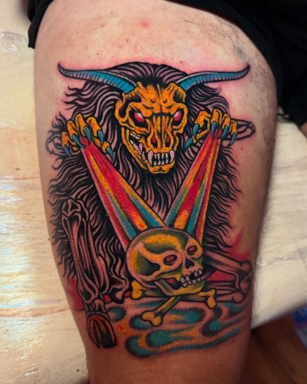 Tattoo by @miniperf — american_traditional