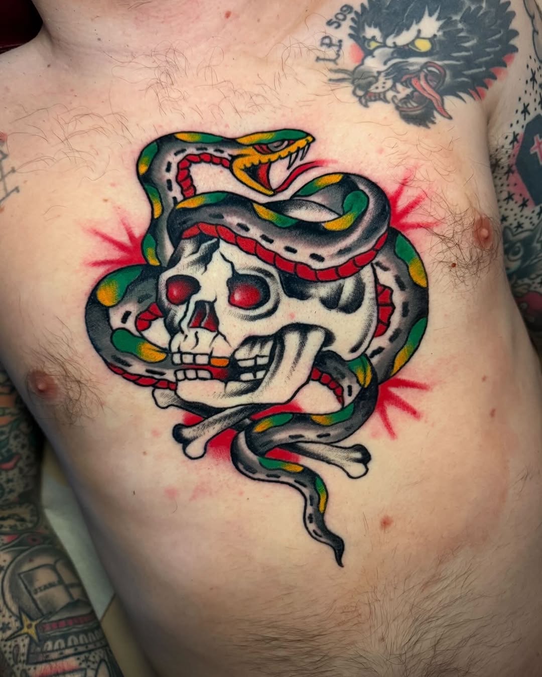 Tattoo by @miniperf — american_traditional