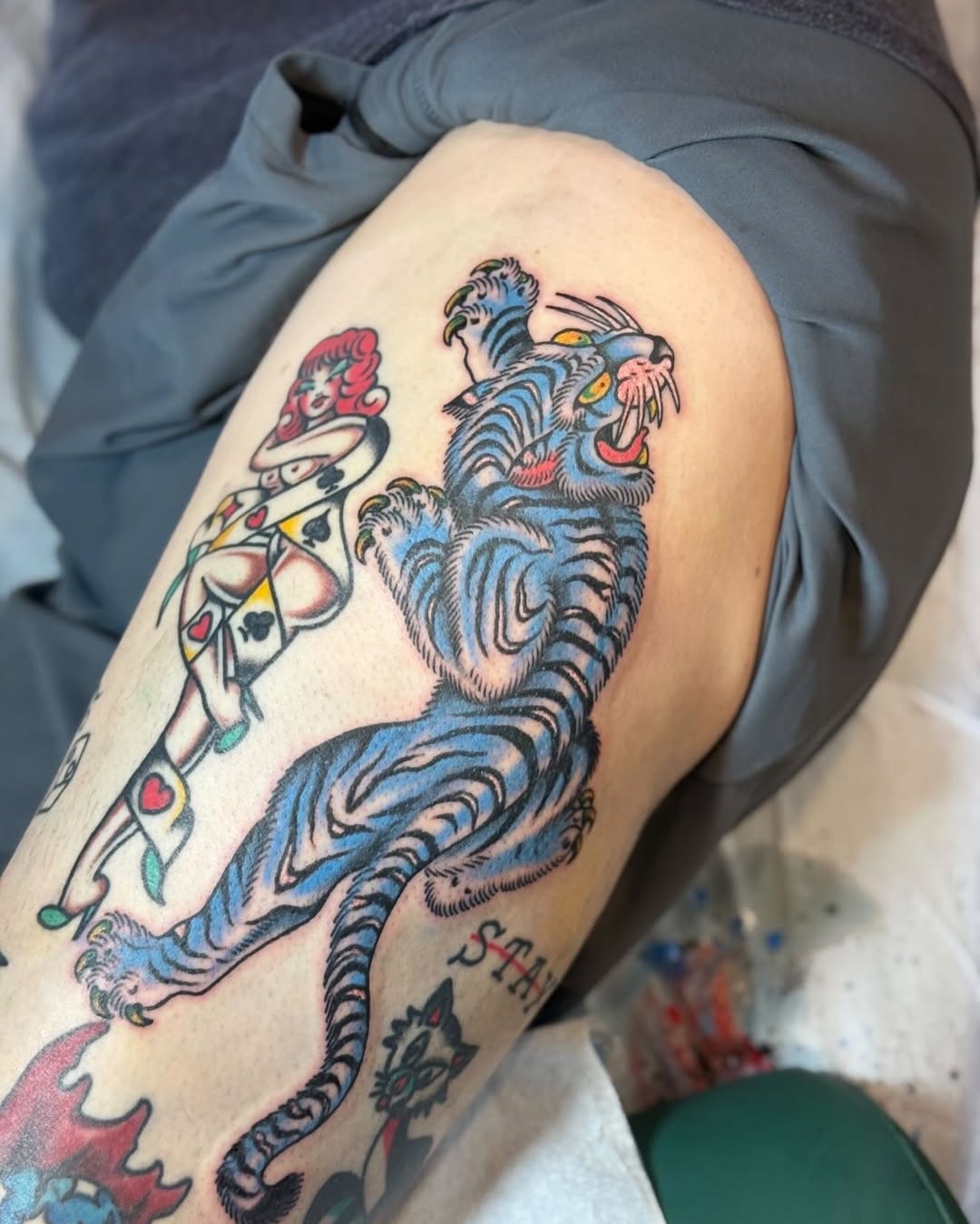Tattoo by @miniperf — american_traditional