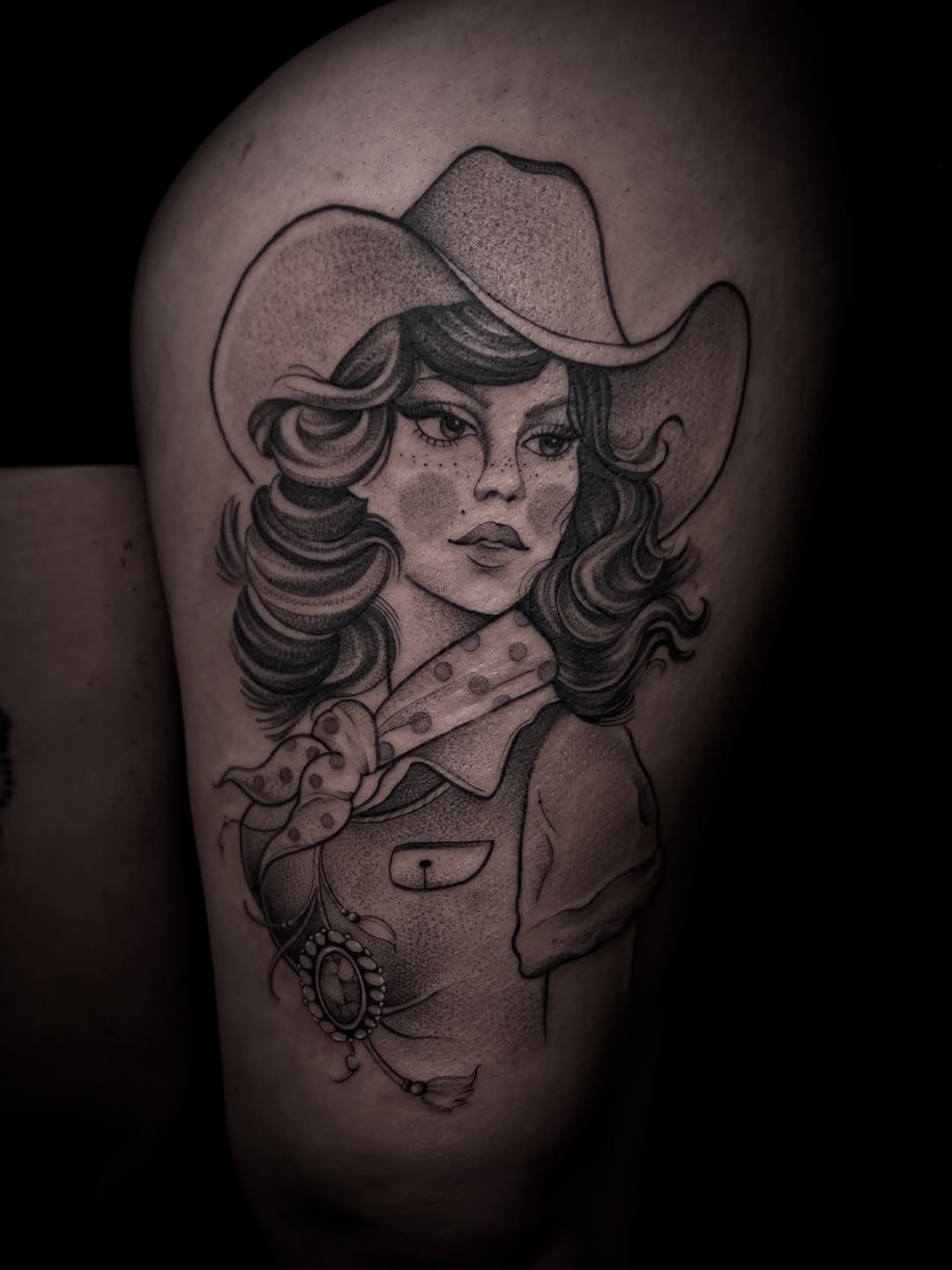 Tattoo by @finelinesbylena — neo_traditional, black_and_grey