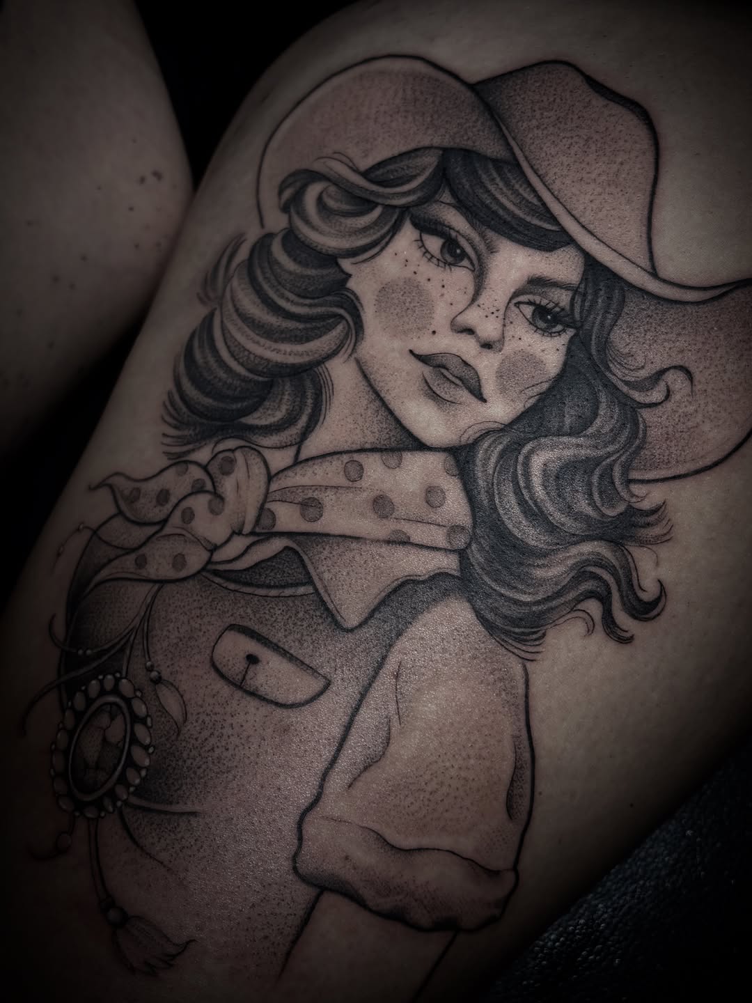 Tattoo by @finelinesbylena — neo_traditional, dotwork