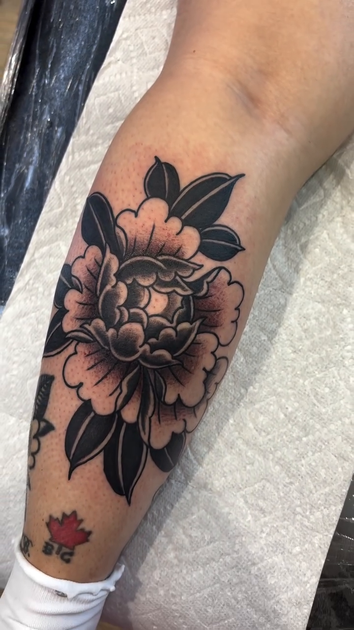 Tattoo by @ogdentattooparlor — japanese_irezumi, black_and_grey