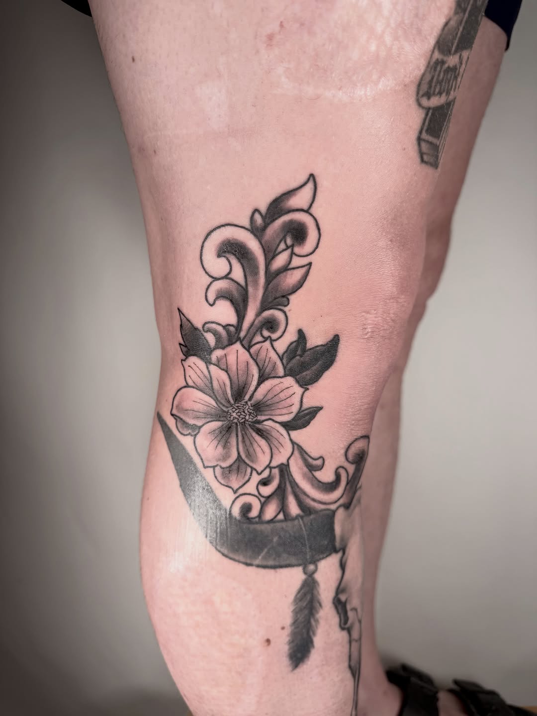 Tattoo by @autumnskytattoos — black_and_grey, illustrative