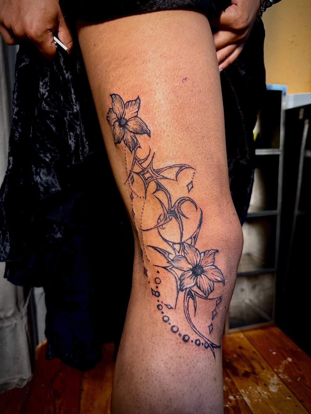 Tattoo by @gray.space.ink — fine_line, ornamental